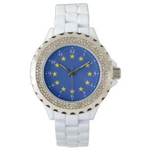 Europeiska unionens flagga armbandsur