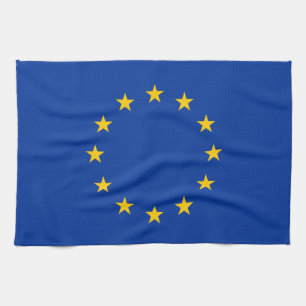 Europeiska unionens flagga kökshandduk