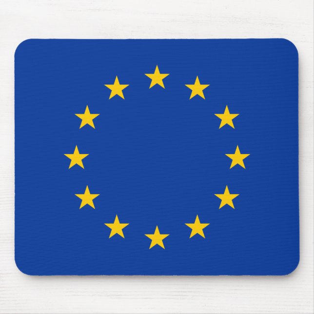 Europeiska unionens flagga musmatta (Framsidan)