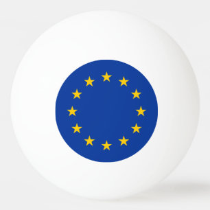 Europeiska unionens flagga pingisboll