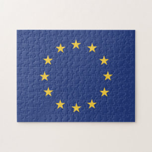 Europeiska unionens Flagga Pussel