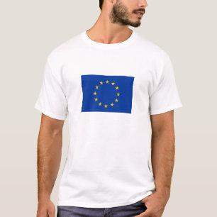 Europeiska unionens flagga t shirt