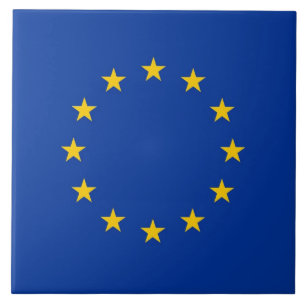 Europeiska unionens Flagga Tile Kakelplatta