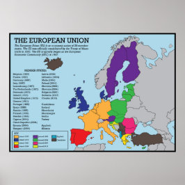 Europeiska unionens klassrum Poster