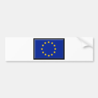 Europeiska unionflagga bildekal