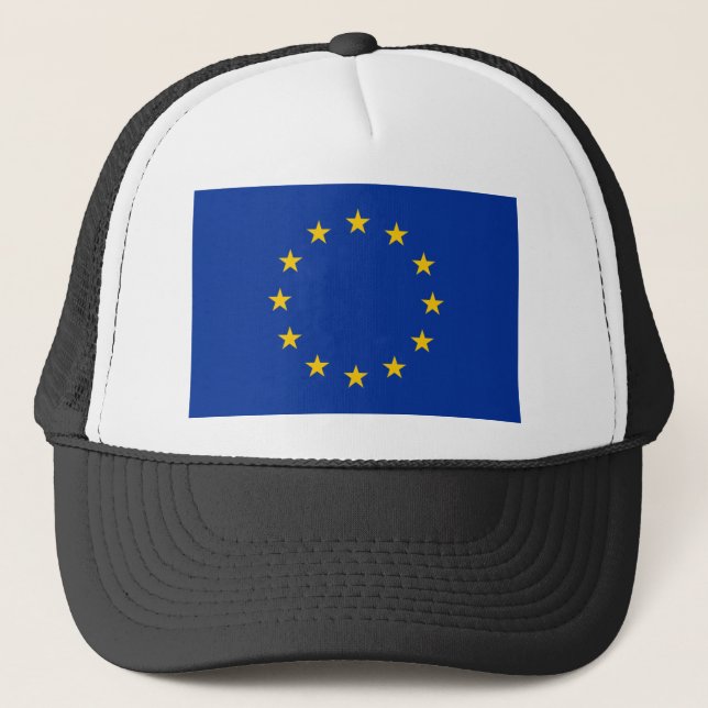 Europeiska unionflagga keps (Framsida)