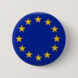 Europeiska unionflagga knapp