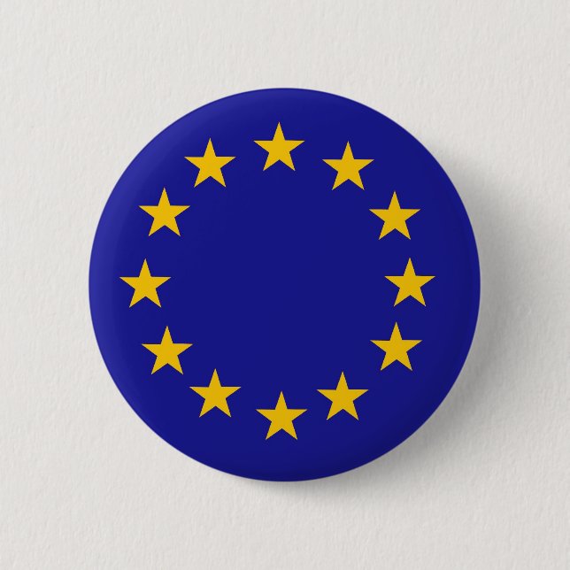 Europeiska unionflagga knapp (Framsida)