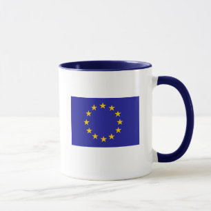 Europeiska unionflagga mugg