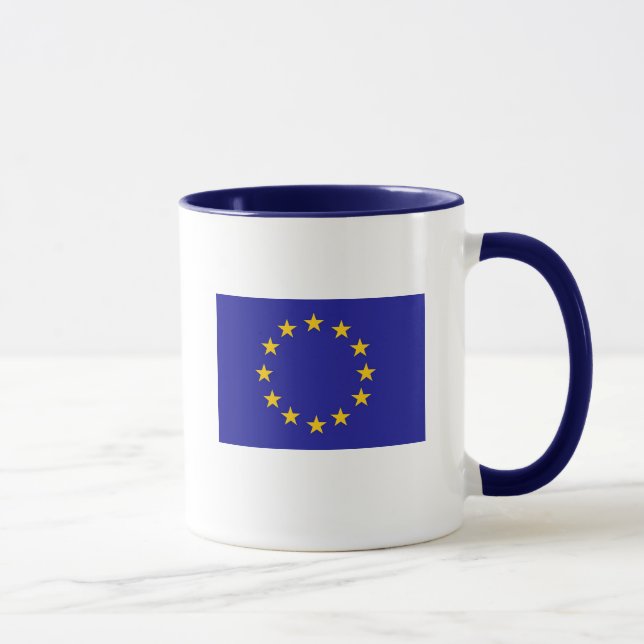 Europeiska unionflagga mugg (Höger)