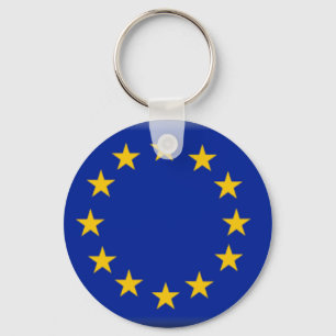 Europeiska unionflagga nyckelring