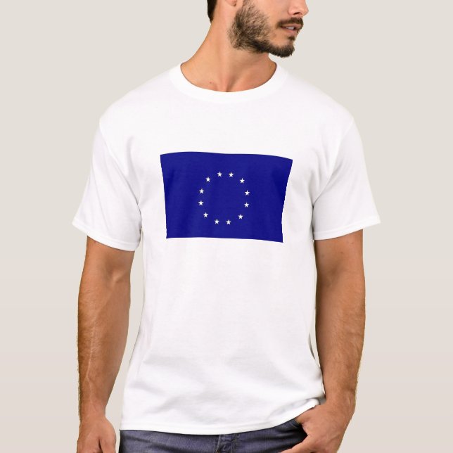 Europeiska unionT-tröja Tee Shirt (Framsida)