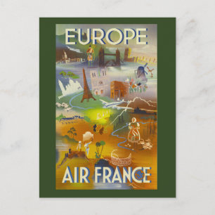 Europeiskt resevykort vykort