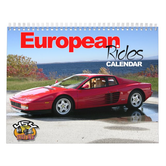 Europén rider bilkalendern kalender (Omslag)