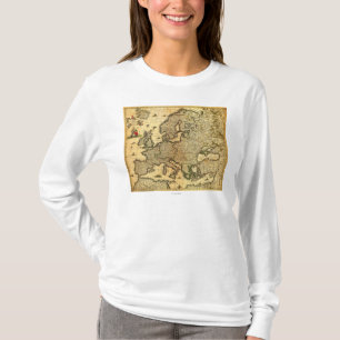 EuropePanoramic MapEurope T Shirt