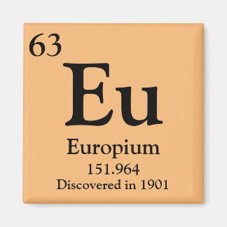 Europium Periodic Bord Magnet