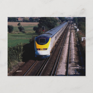 Eurostar Passagerare tåg Vykort