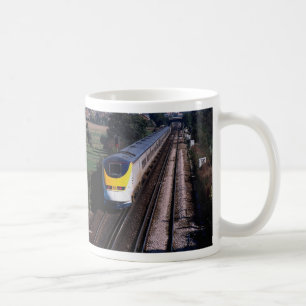 Eurostar passageraretåg kaffemugg