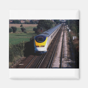 Eurostar passageraretåg magnet