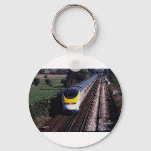 Eurostar passageraretåg nyckelring