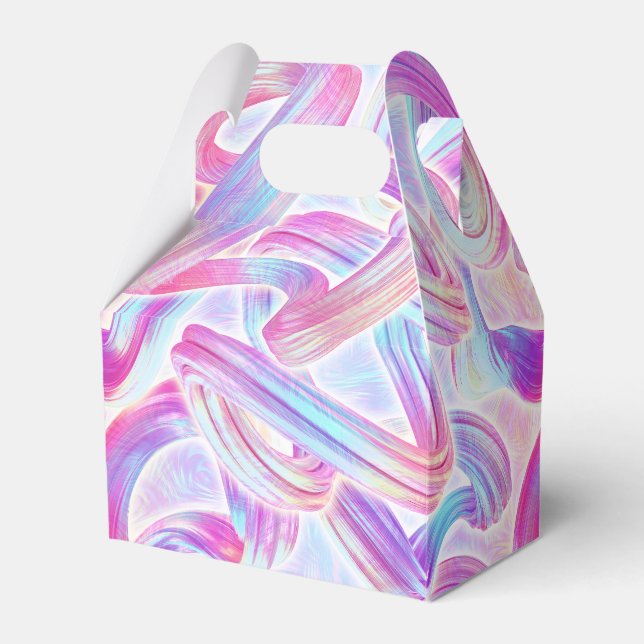 Eurotakts holorave - rosa och blått: presentaskar (Framsidan Sidan)