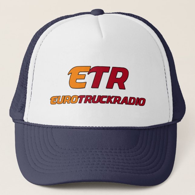EuroTruckRadio lockdesign #1 Truckerkeps (Framsida)
