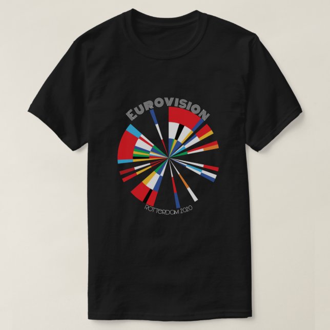 Eurovision 2020 Essential T Shirt (Design framsida)