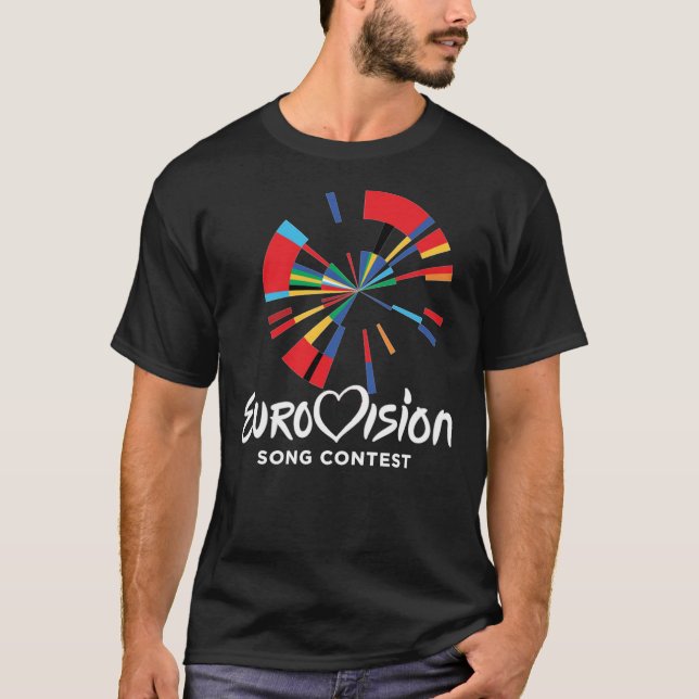 Eurovision Song Contest  Logo   T-Shirt (Framsida)