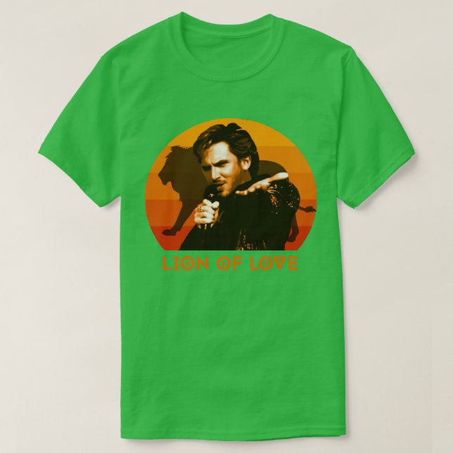 EuroVison Tävling Fire Saga Lejon om Kärlek T Shirt (Design framsida)