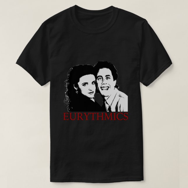 Eurythmics - Annie Lennox - Dave Stewart Classic T Shirt (Design framsida)