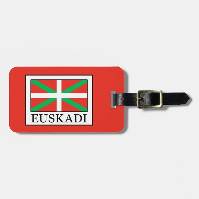 Euskadi Bagagebricka (Horisontell Framsida)