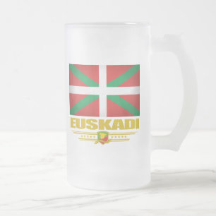 Euskadi (baskiskt land) frostat ölglas