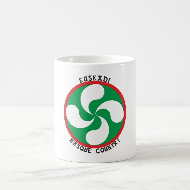Euskadi - Basque Country - Lauburu Kaffemugg (Center)