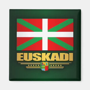 Euskadi flagga magnet