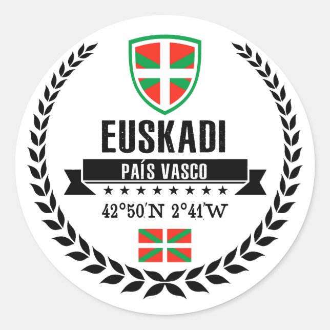 Euskadi Runt Klistermärke (Framsida)