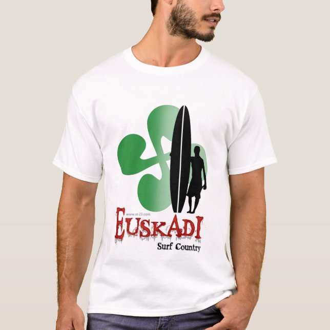 euskadi surf logo t shirt (Framsida)