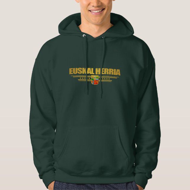 Euskal Herria Apparel Sweatshirt Med Luva (Framsida)