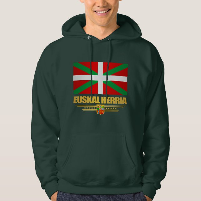 Euskal Herria Apparel Tröja Med Luva (Framsida)