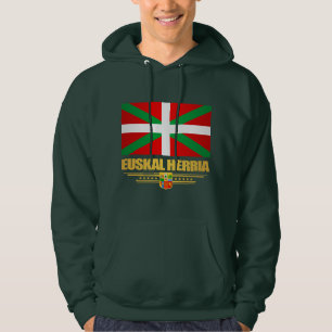 Euskal Herria dräkt Tröja Med Luva