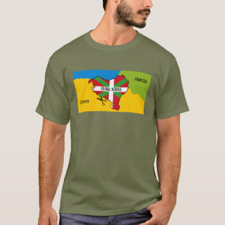 Euskal Herria: Euskal independentzia för Ikurriña T Shirt