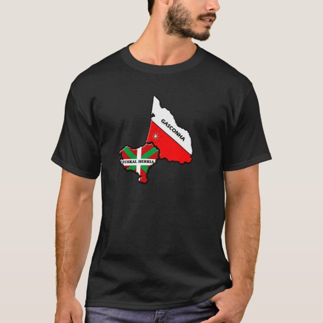 Euskal Herria Gasconha T-shirt (Framsida)