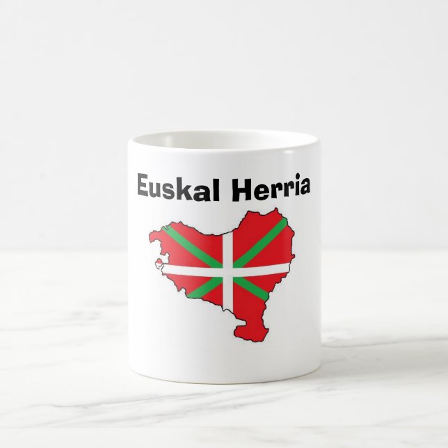 Euskal Herria kartamugg Kaffemugg (Center)