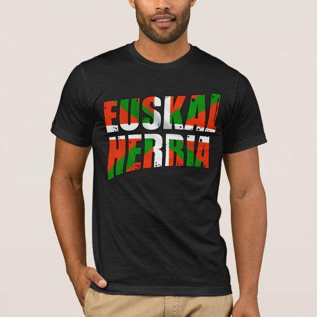 Euskal Herria skjorta Tee Shirt (Framsida)