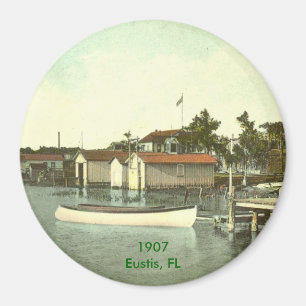 Eustis FL - strand - 1907 Magnet
