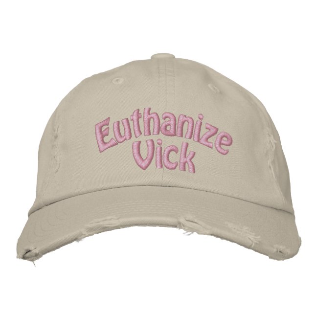 Euthanize Vick Hat Broderad Keps (Framsida)