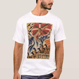Euzkadi offensiv (1937) _Propagandaaffisch T-shirt