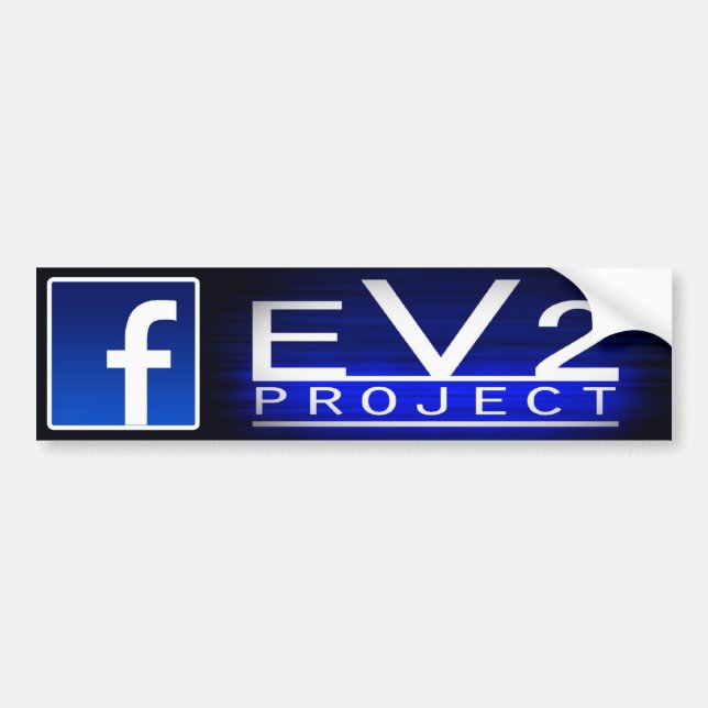 EV2 projekterar bildekalet! Bildekal (Framsidan)