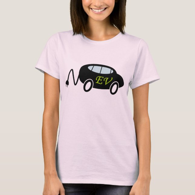 EV-bil Tee (Framsida)
