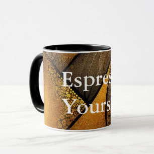 Eva 1 Abstract Design Combo Mugg