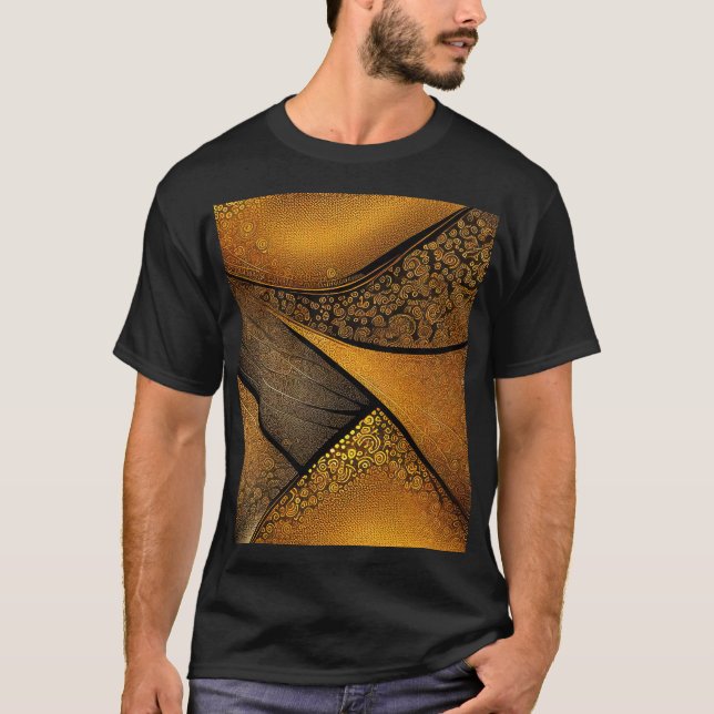 Eva 1 Abstract Design T Shirt (Framsida)